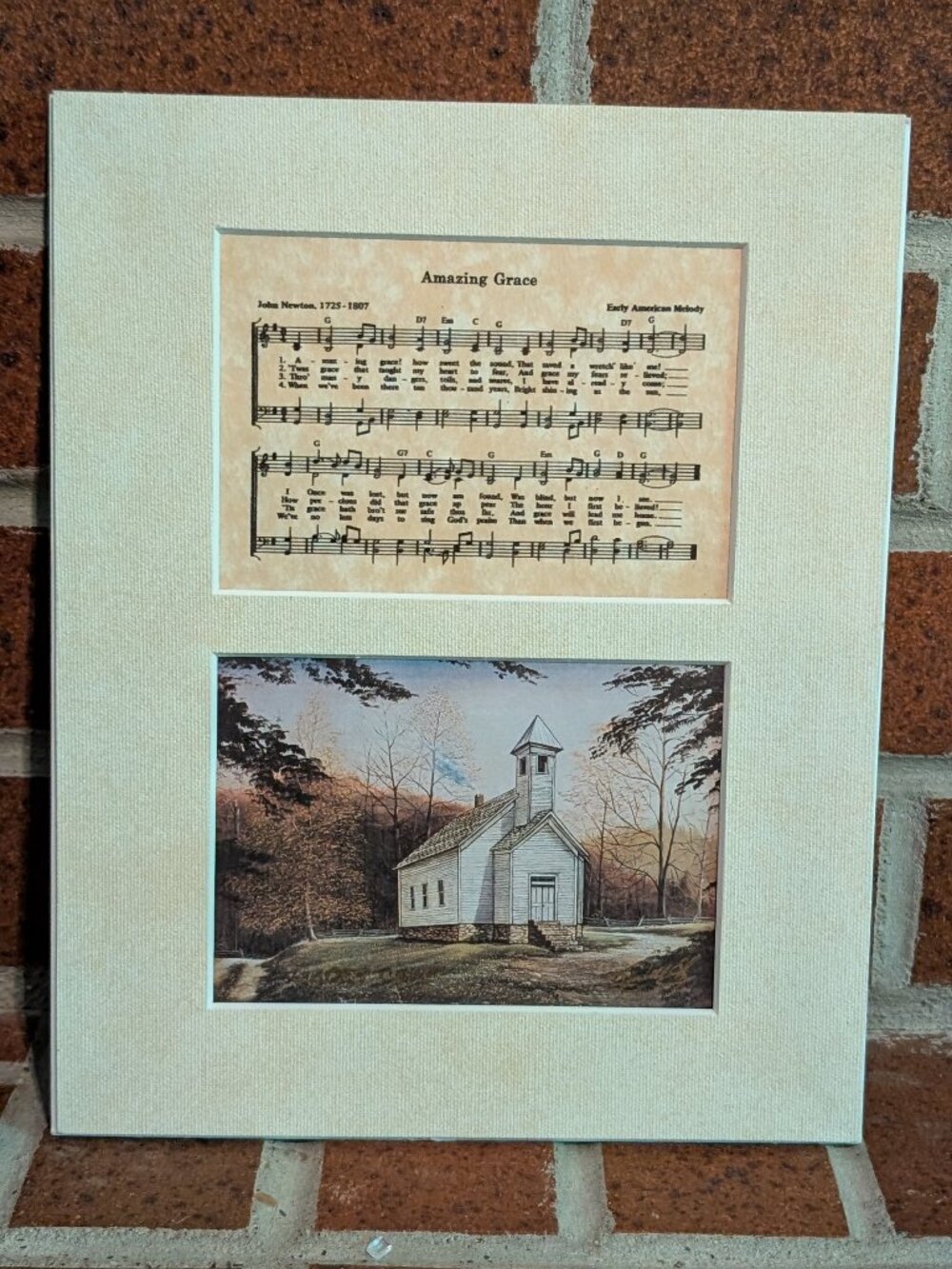 Signed Randall Ogle Missionary Baptist Cades Cove Limited Edition Print w/ COA
